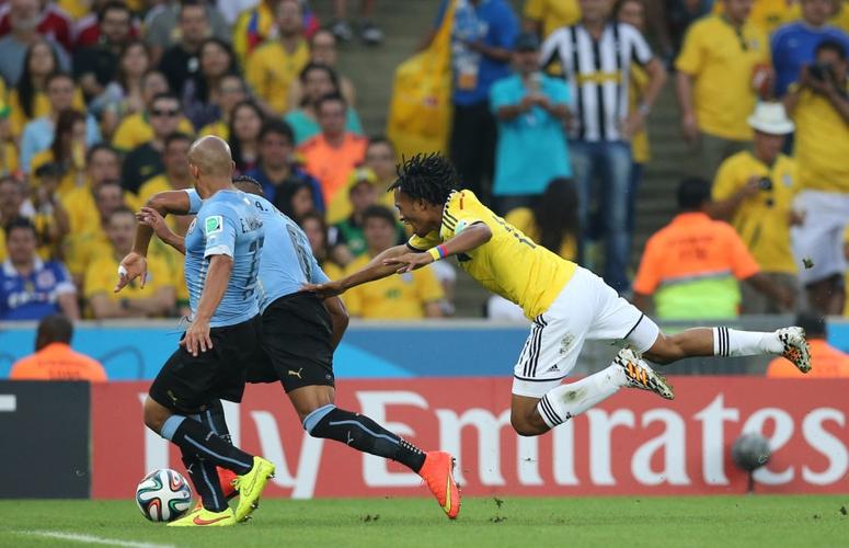 哥伦比亚vs乌拉圭世界杯
