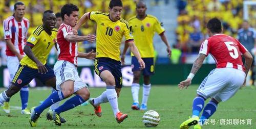 巴拉圭vs哥伦比亚比赛结果