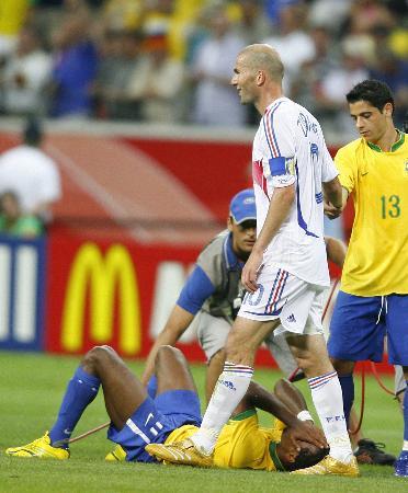 巴西vs法国2006